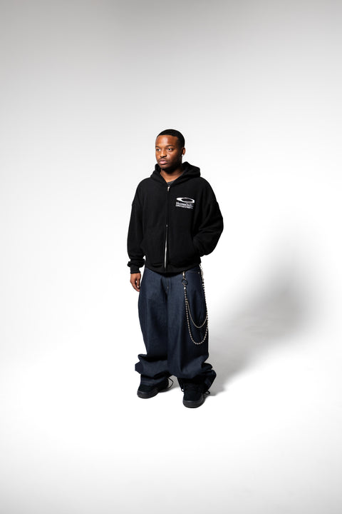 Reverse French Terry Zip