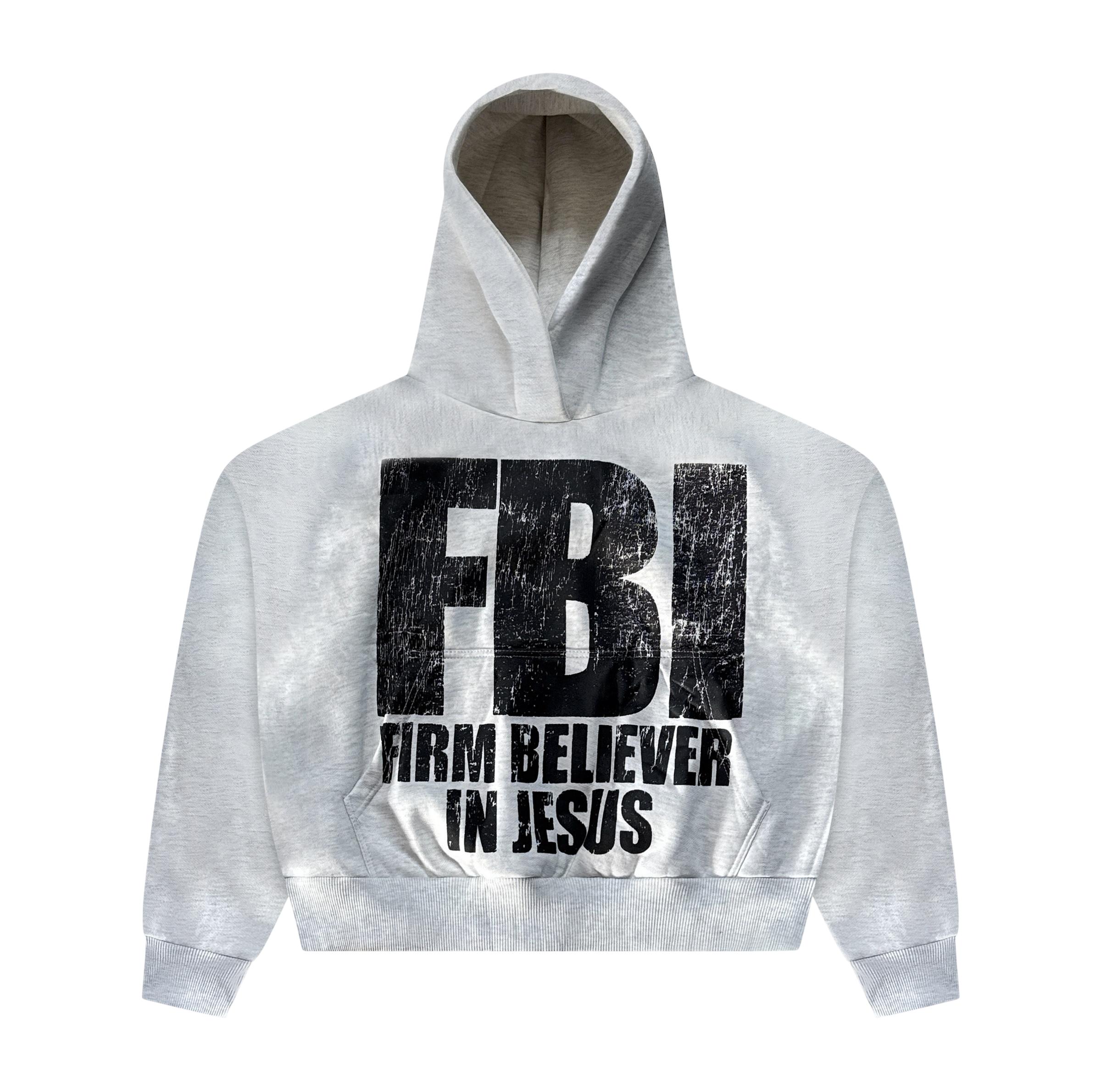 Heather Grey FBI Hoodie