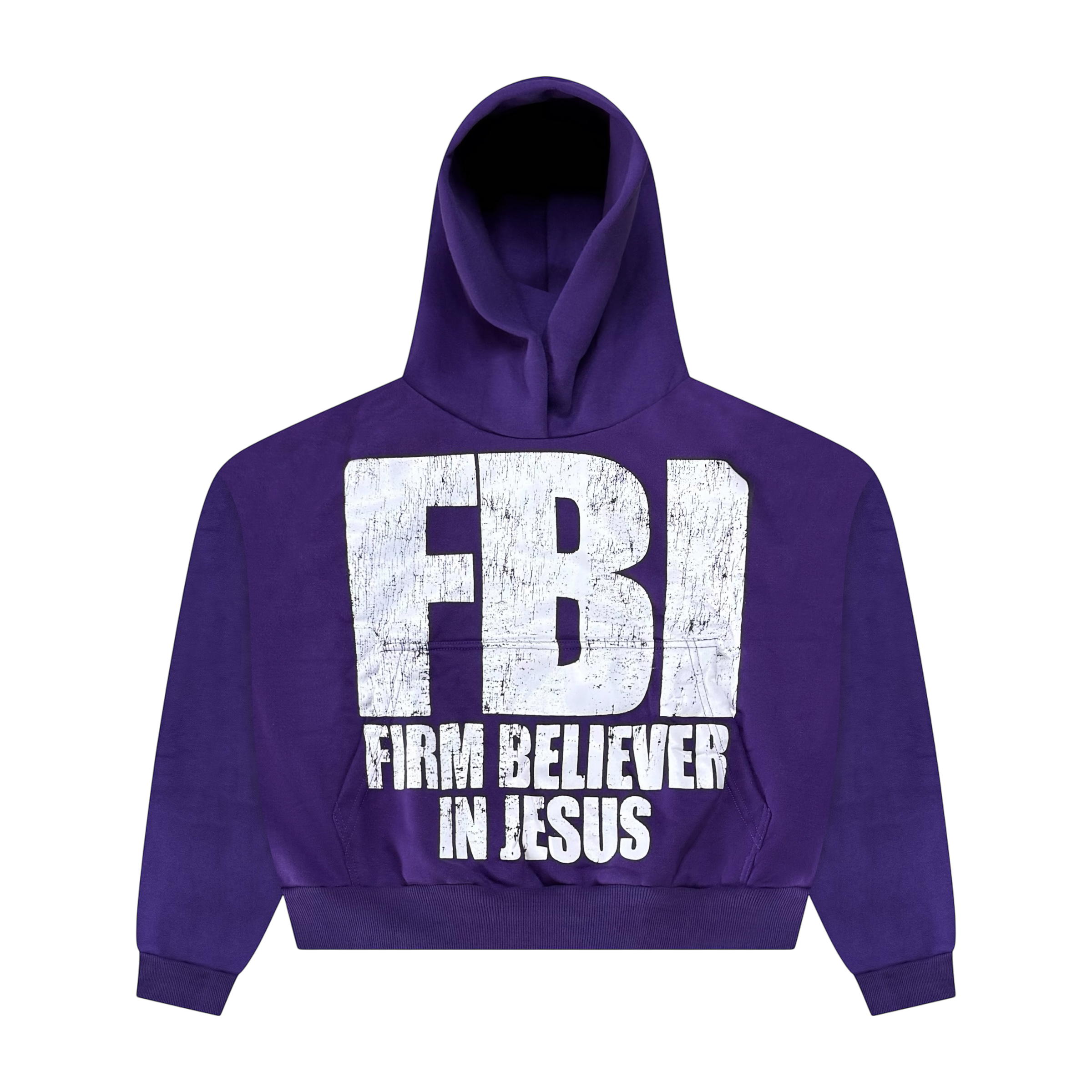 Purple FBI Hoodie