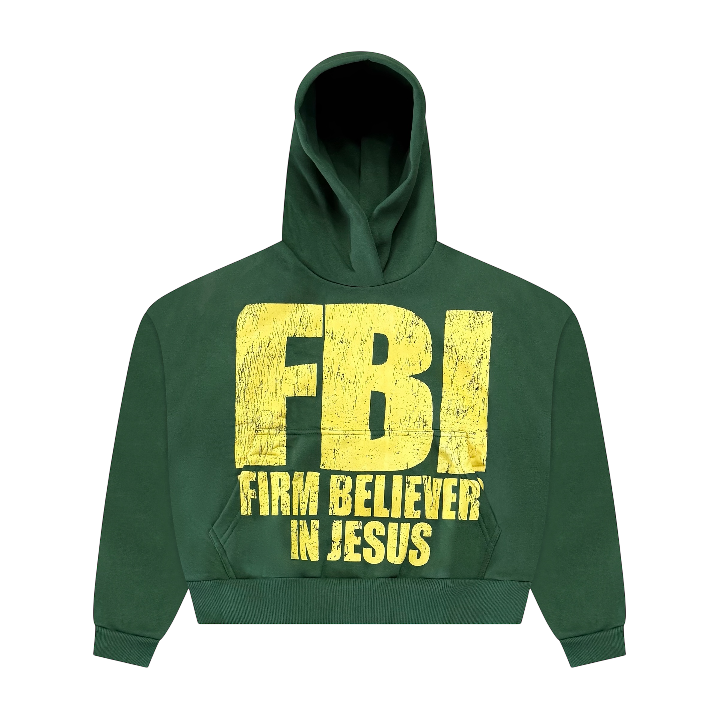 Green FBI Hoodie