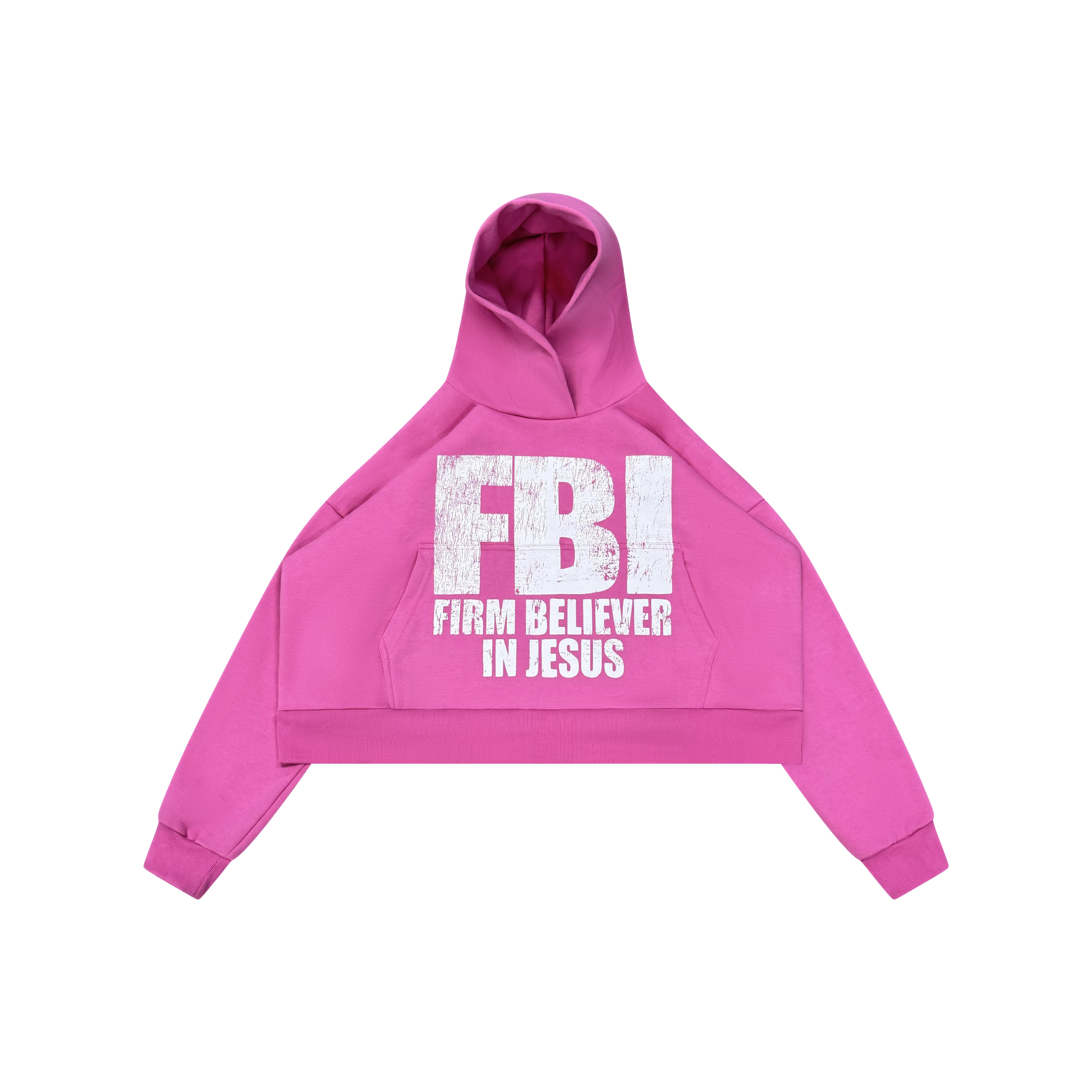 Pink FBI Hoodie