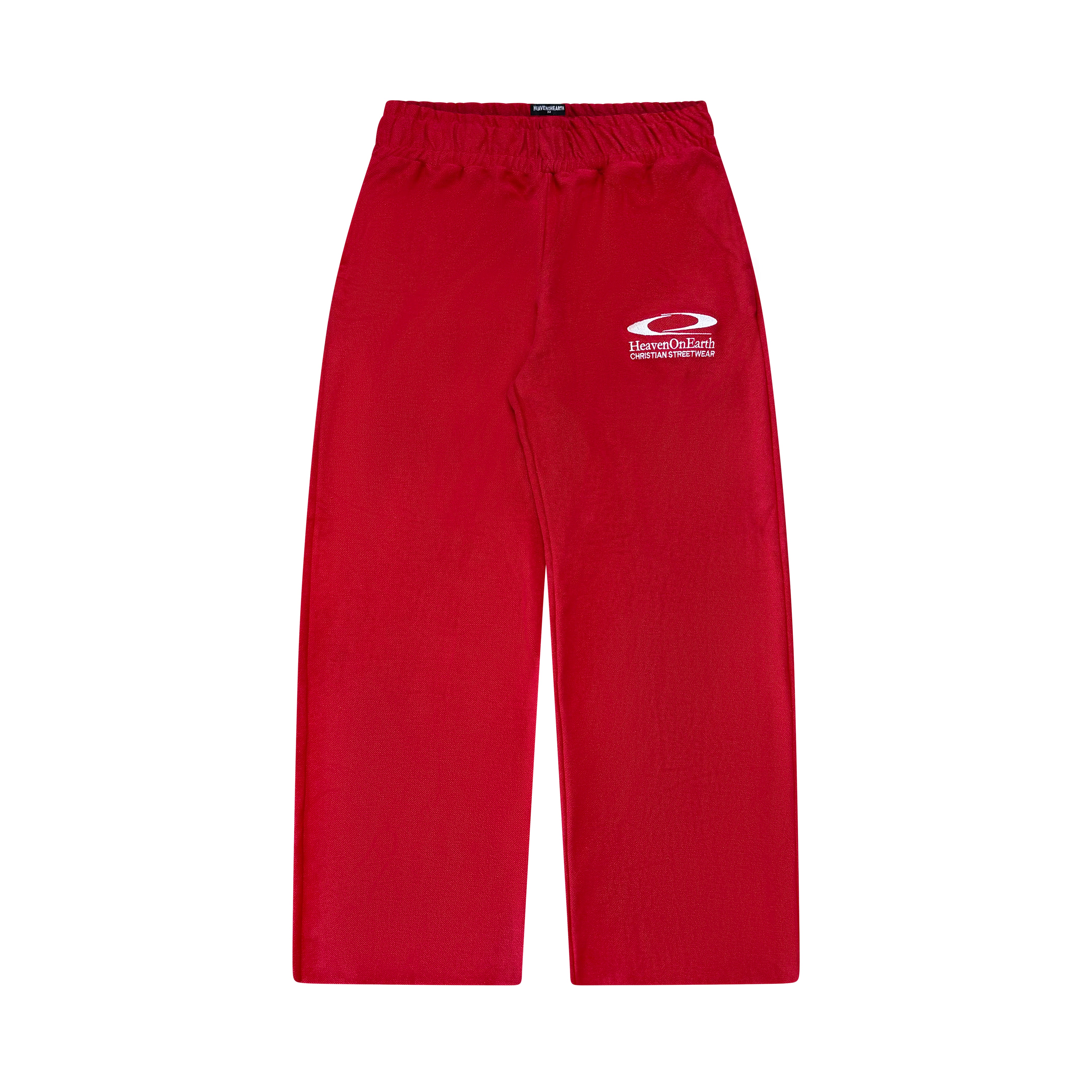 Red Reverse French Terry Sweats