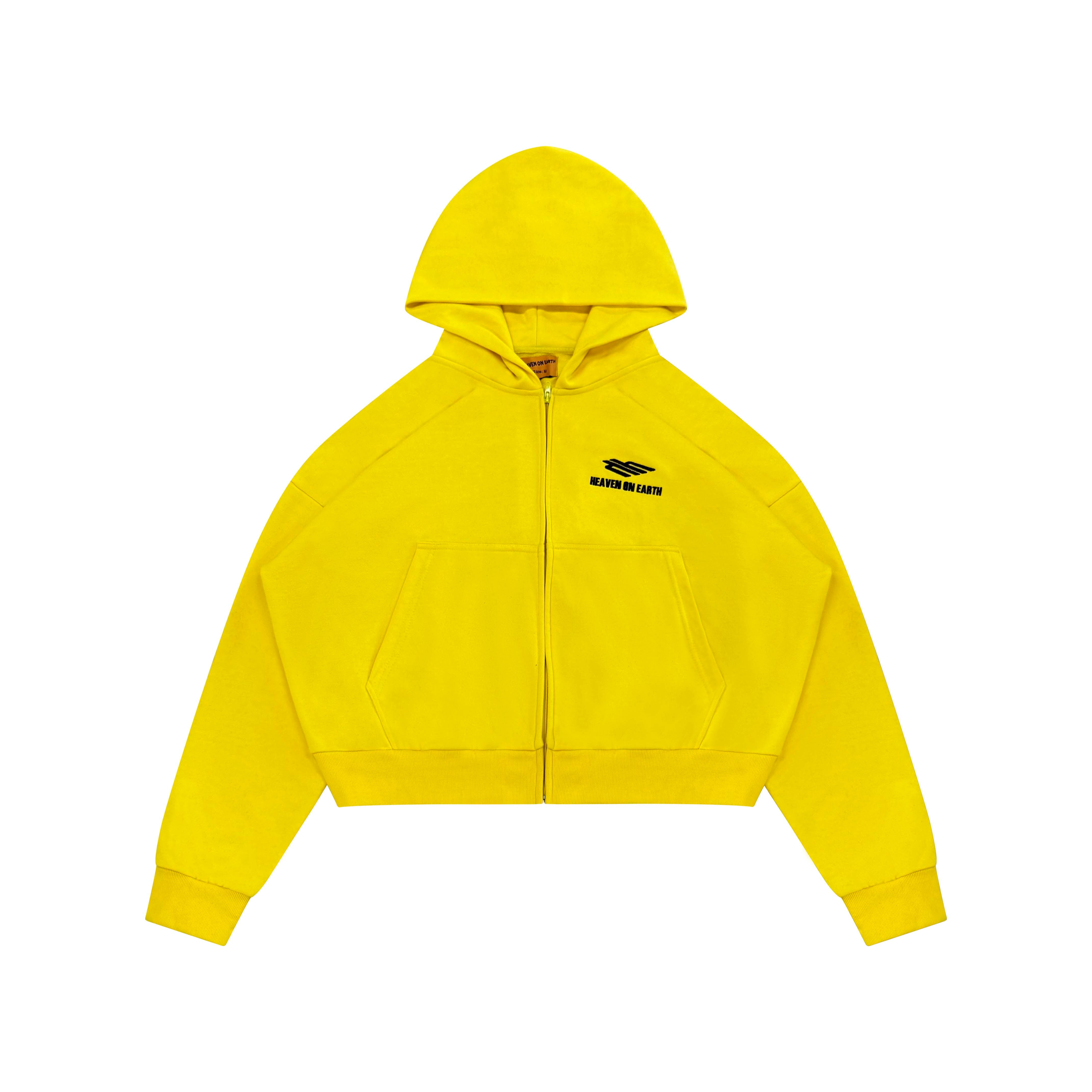 Yellow Zip Up