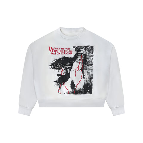 While On The Cross Crewneck