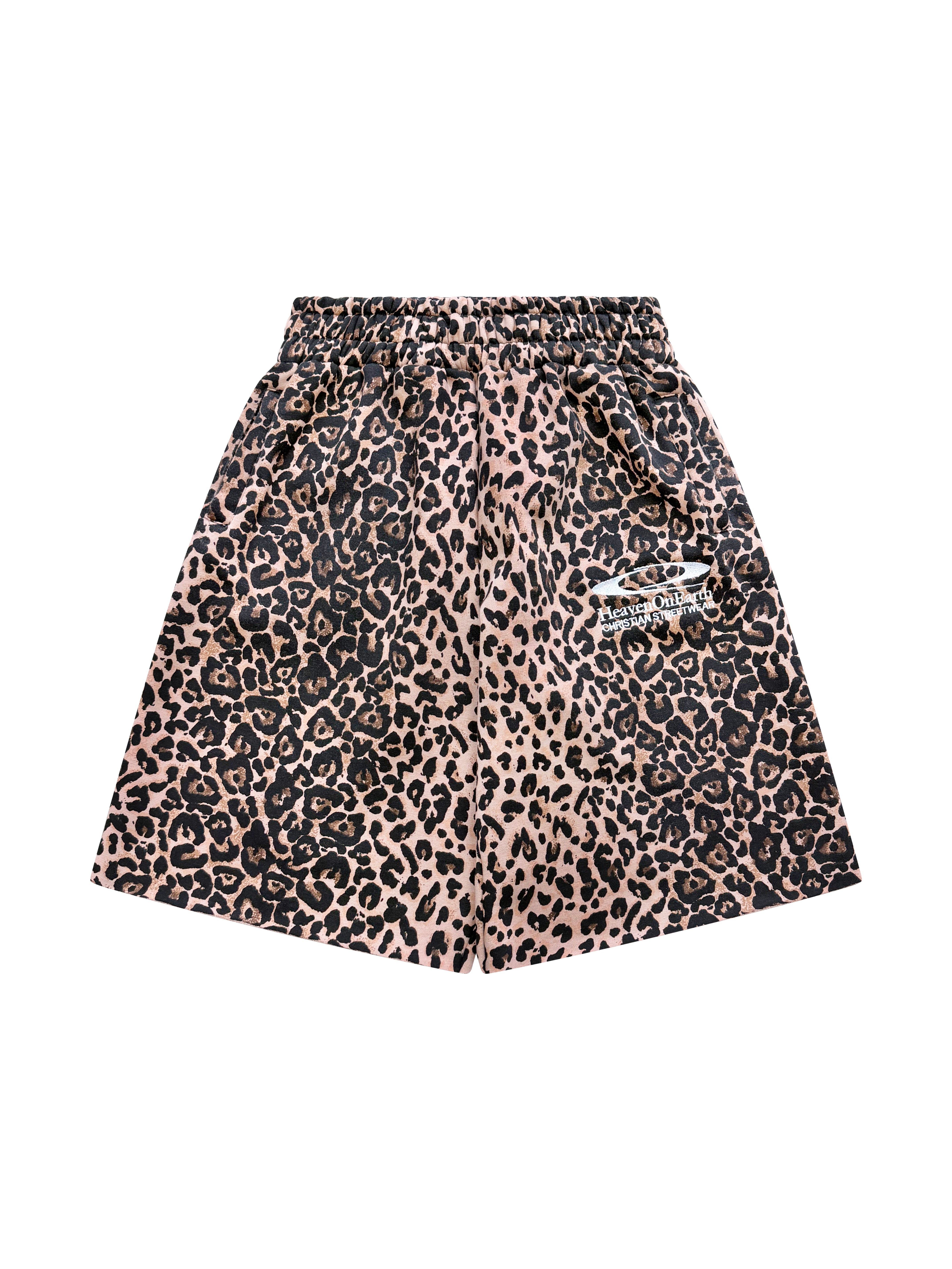 Long Cheetah Shorts