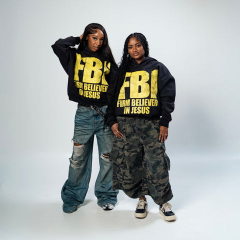 Black FBI Hoodie