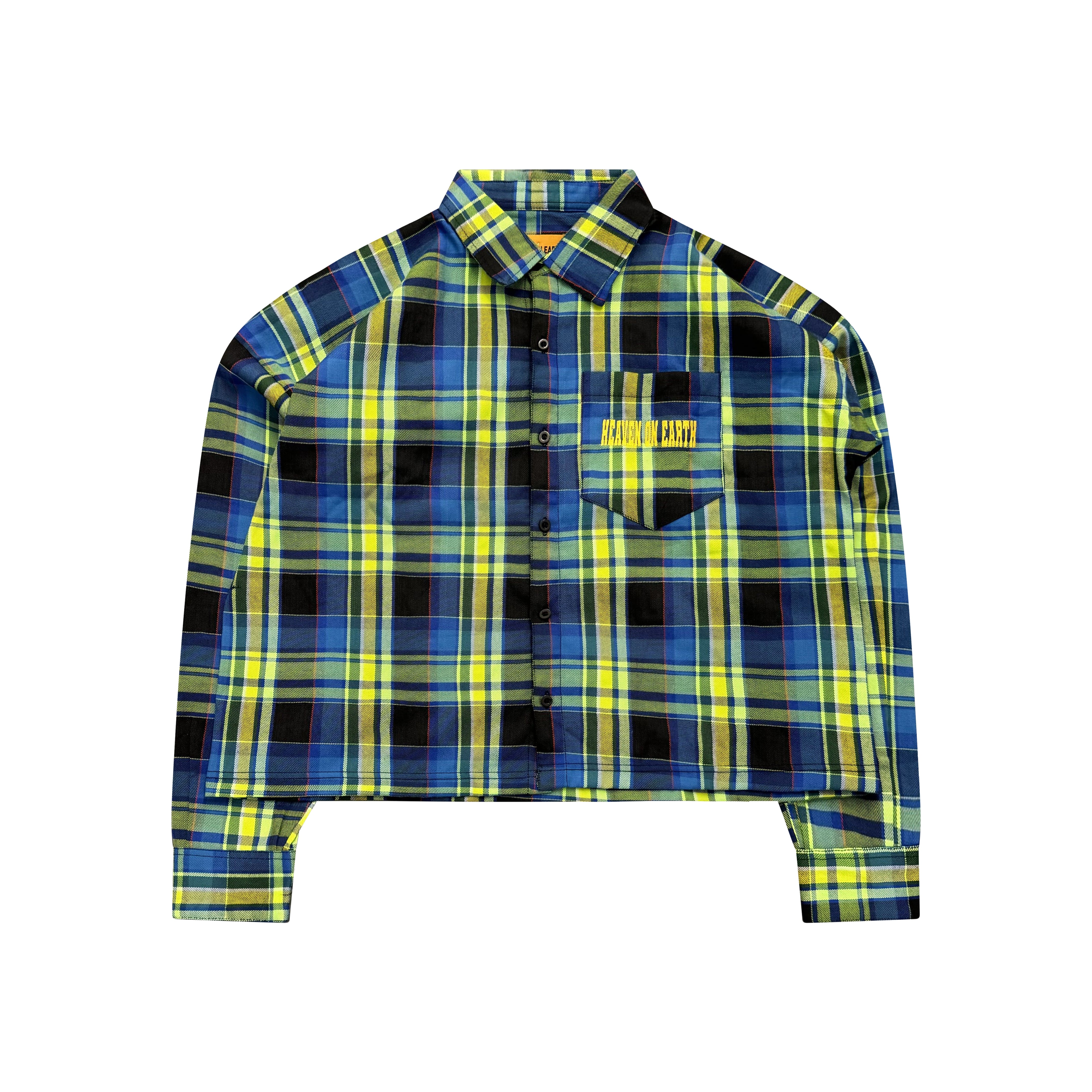 Lime Green Flannel